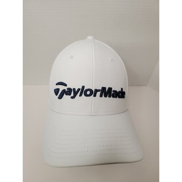 TaylorMade Golf Hat White One Size Fits All Adjustable - Picture 2 of 6